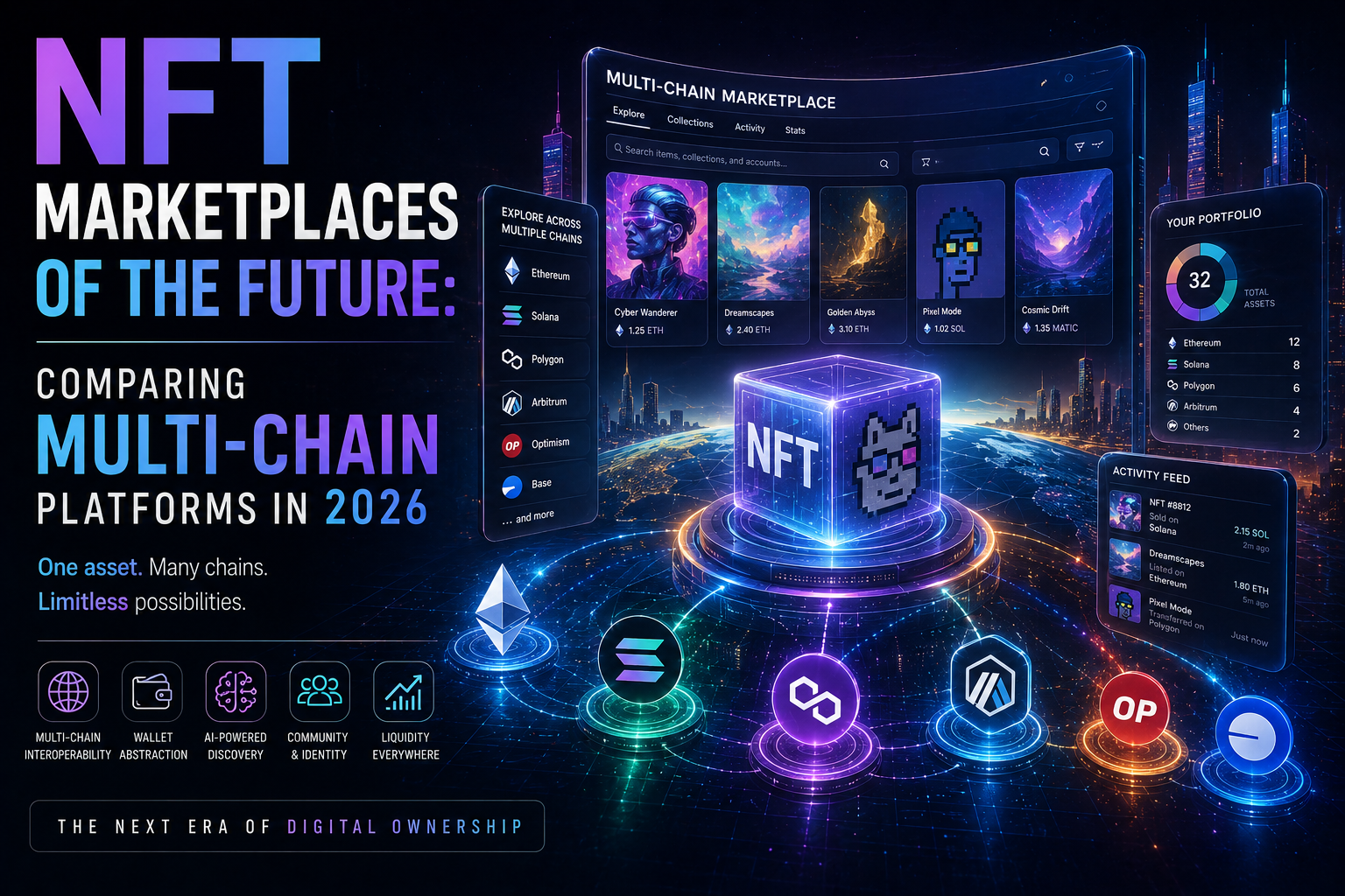 Image: NFT Marketplaces of the Future: Comparing Multi-Chain Platforms in 2026